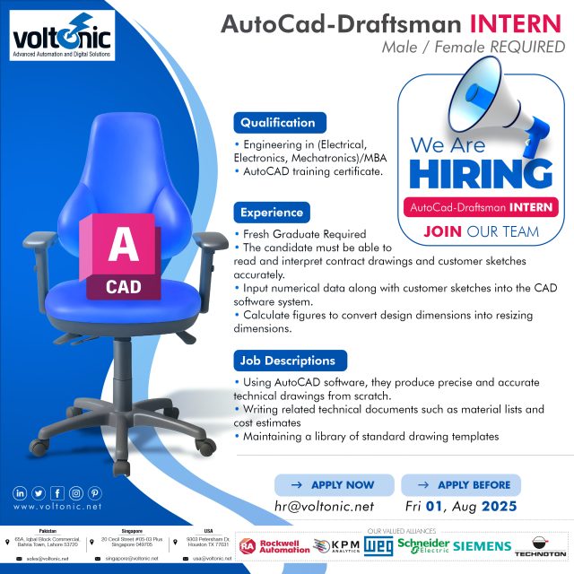 AutoCad – Draftsman INTERN