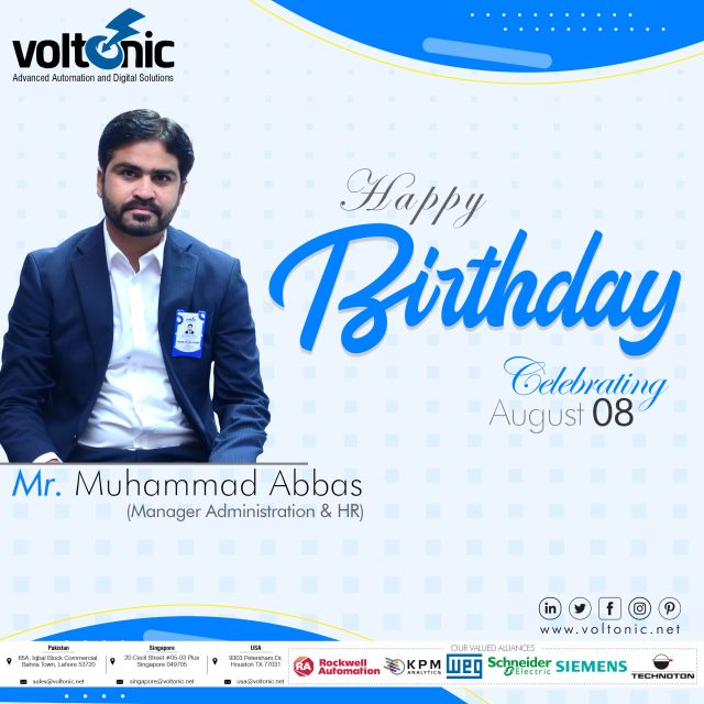 We are delighted to share that today we are celebrating the birthday 