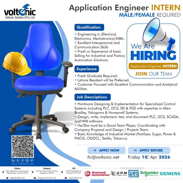 Application Engineer INTERN Required